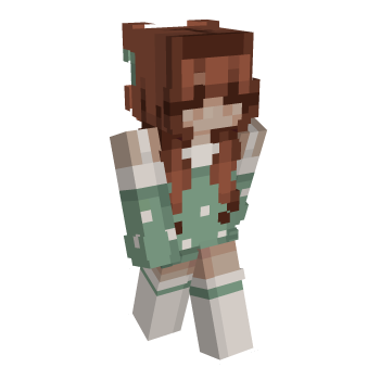 Winter Mint Minecraft Skin