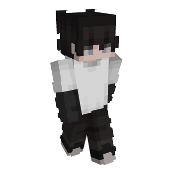Boy Black Hair Minecraft Skin