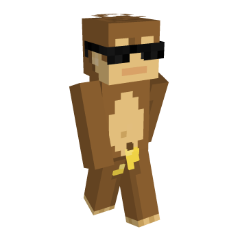 Monkey Banana Minecraft Skin