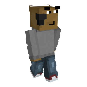 Gray Minecraft Skin