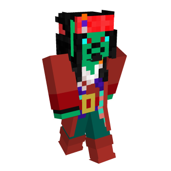 Jack Sparrow Captain Jack Sparrow Minecraft Skin