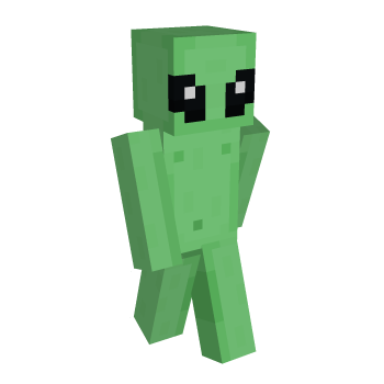Green Space Minecraft Skin