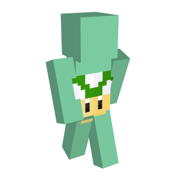Nintendo Mushroom Minecraft Skin