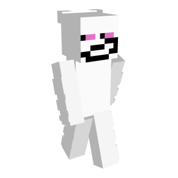 Funny White Minecraft Skin