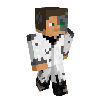 Cyborg Scientist Minecraft Skin