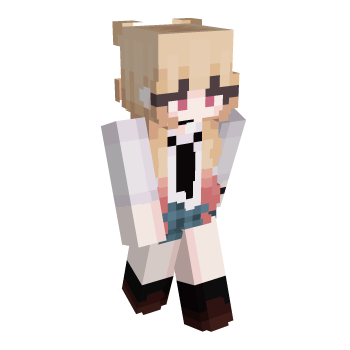 Girl Schoolgirl Minecraft Skin