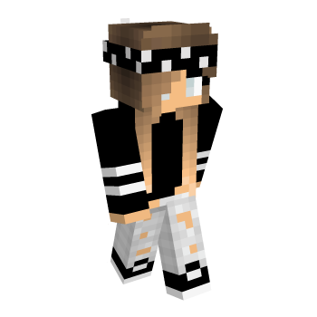 Hipster Girly Minecraft Skin