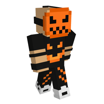 Pumpkin Punk Punk Minecraft Skin