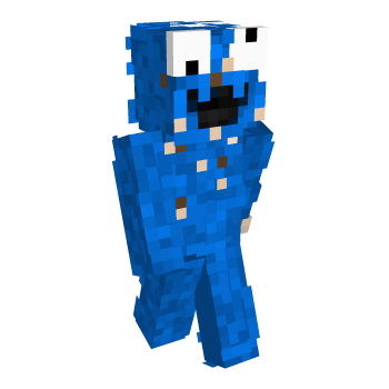 Cookie Monster Minecraft Skin