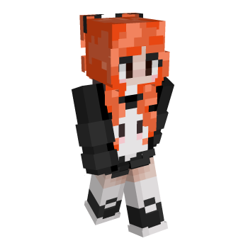 Red Head Girl Minecraft Skin