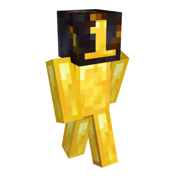 Number Font Gilded Blackstone Minecraft Skin