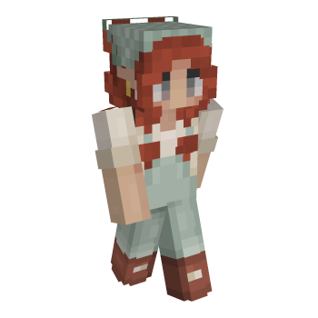 Farm Redhead Minecraft Skin
