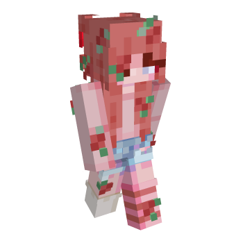Roses Rainy Minecraft Skin