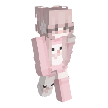 Pink Cute Minecraft Skin | Laby