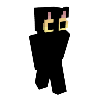 Black Cat Minecraft Skin - Laby