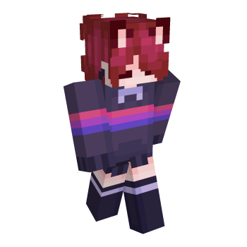 Boy Bi Pride Minecraft Skin