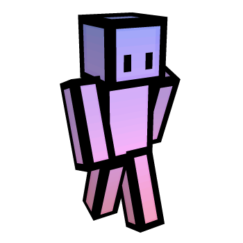 Pink Cartoon Minecraft Skin