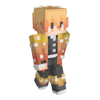 Demon Slayer Minecraft Skin