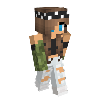 Bandana Blue Eyes Minecraft Skin