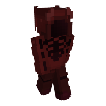 Red Scary Minecraft Skin