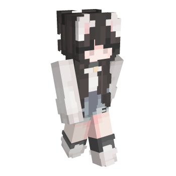 Cat Ears Minecraft Skin