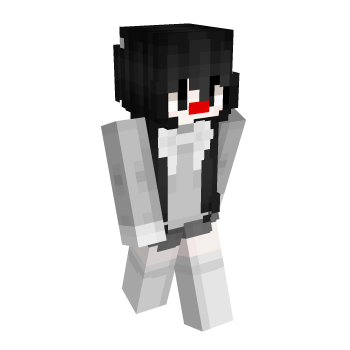 Girl Black Hair Hoodie Minecraft Skin