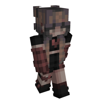 Red Girl Minecraft Skin
