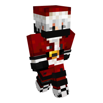Christmas Red Minecraft Skin