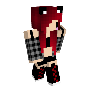 Red Head Minecraft Skin