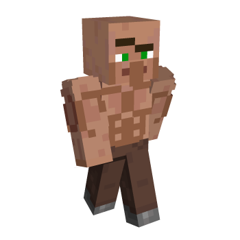 Brown Funny Minecraft Skin