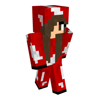 Red Cute Minecraft Skin