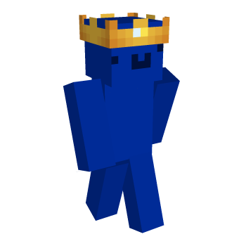 Blue Crown Minecraft Skin - Laby