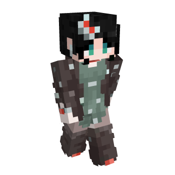 Witch Goth Minecraft Skin