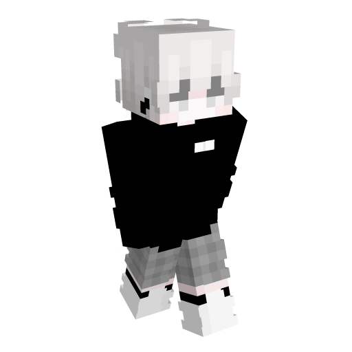 Boy White Hair Minecraft Skin - Laby