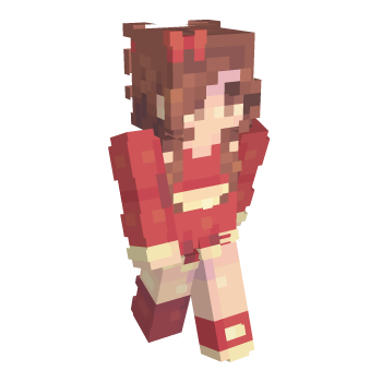 Red Emojiholiday400 Minecraft Skin