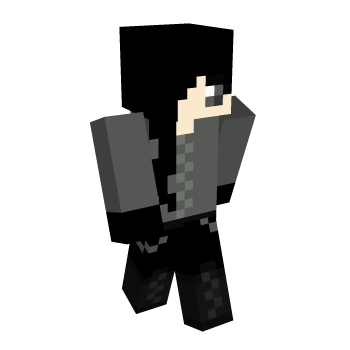 Hunter Silver Minecraft Skin