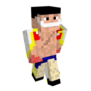 Onepiece Whitebeard Minecraft Skin