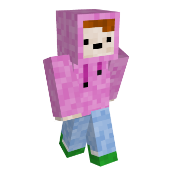 Pink Cool Minecraft Skin
