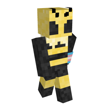 Bee Pride Minecraft Skin