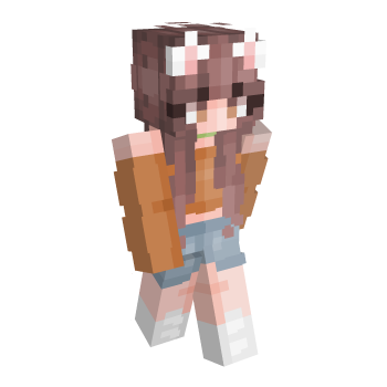 Aesthetic Girl Minecraft Skin