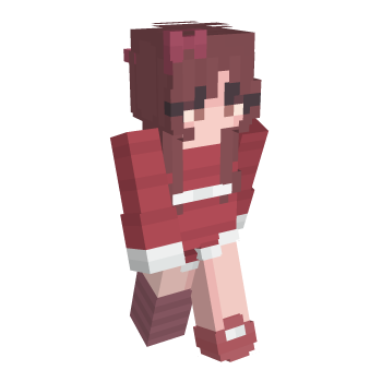Red Bow Minecraft Skin