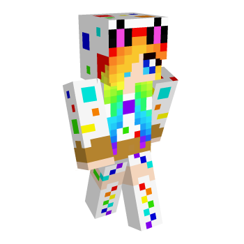 Cake Girl Wolf Girl Minecraft Skin
