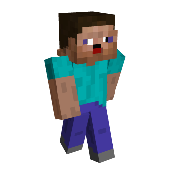 Light Blue Brown Minecraft Skin
