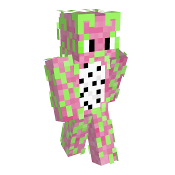 Pink Seeds Minecraft Skin