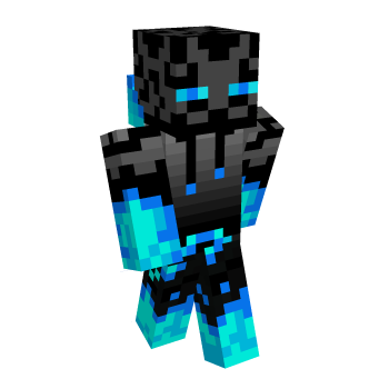 Enderman Fire Minecraft Skin