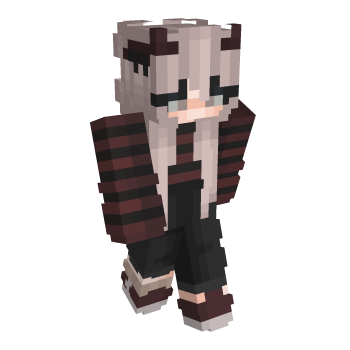 Girl Red Minecraft Skin