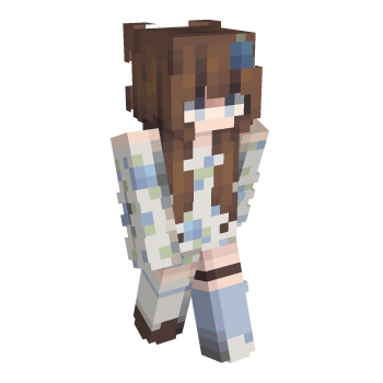 Brown Hair Minecraft Skin