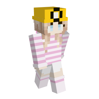 Cute Pink Minecraft Skin
