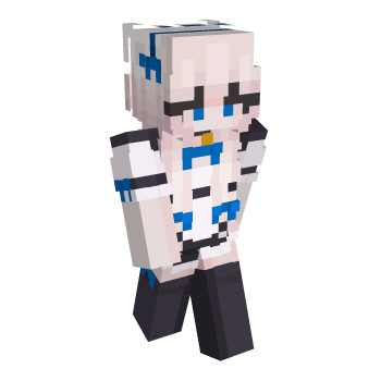 Cute Maid Minecraft Skin
