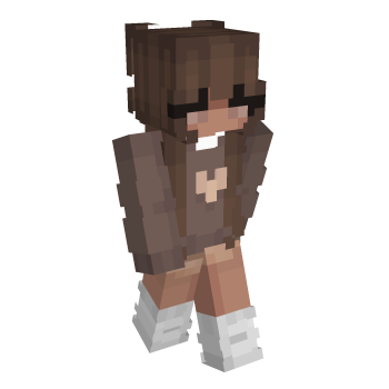 Girl White Minecraft Skin